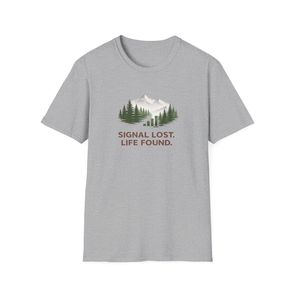 Signal Lost Life Found T-Shirt